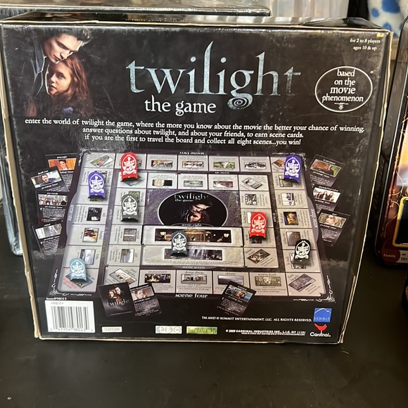 4 Twilight Board Games including Scene It DVD game - Picture 2 of 12